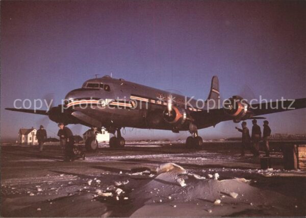 Flugzeuge Zivil Gullfaxi TF-ISE Icelandair's DC-4 Skyma