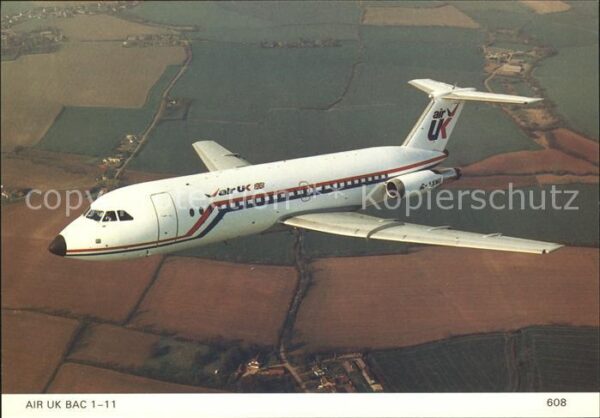 Flugzeuge Zivil Air Uk Bac 1-11