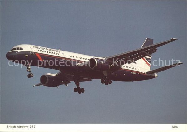 Flugzeuge Zivil British Airways 757-236 G-BIKD c/n 2217
