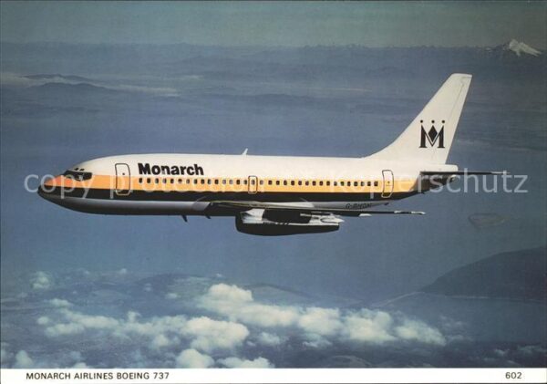 Flugzeuge Zivil Monarch Airlines Boeing 737-200