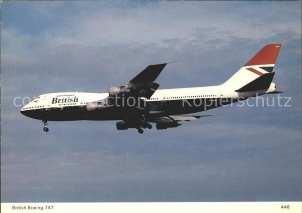 Flugzeuge Zivil British Boeing 747