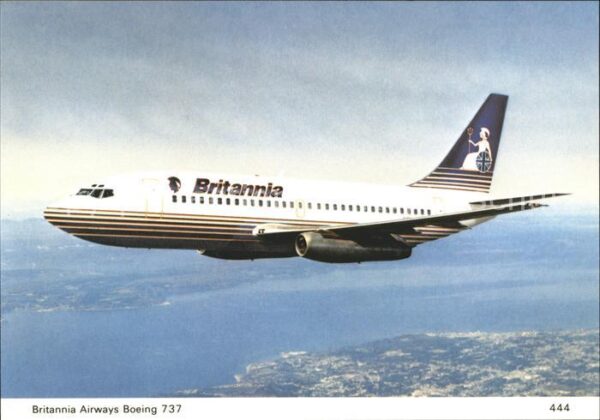 Flugzeuge Zivil Britannia Airways Boeing 737