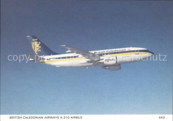 Flugzeuge Zivil British Caledonian Airways A.310 Airbus
