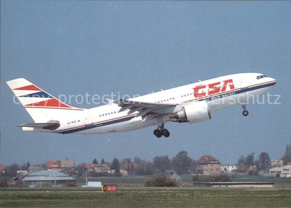 Flugzeuge Zivil TSA Airbus Industrie A10-304 ET OK-WAB