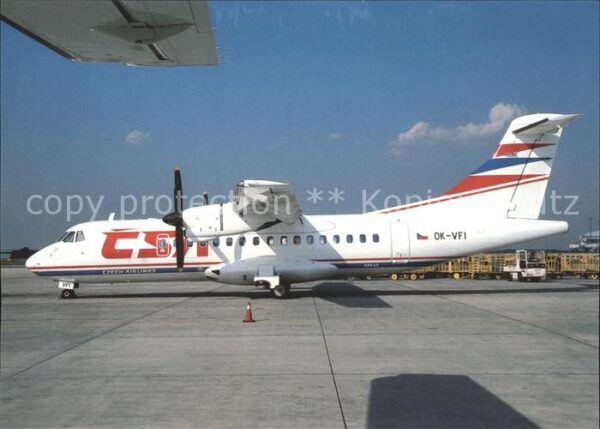 Flugzeuge Zivil TSA Aerospatiale Alenia ATR42-300 OK-VF