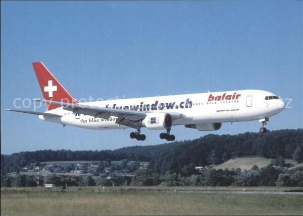 Flugzeuge Zivil Balair Boeing 767-35H ER HB-IHT cn 2638