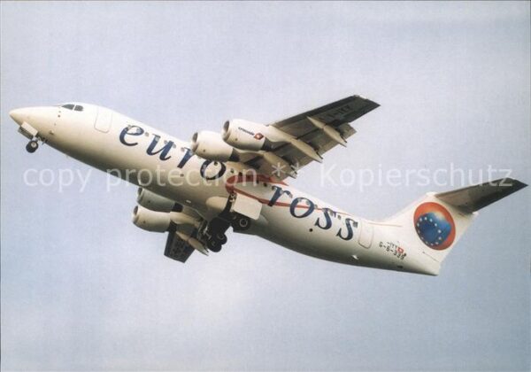 Flugzeuge Zivil Euro Cross Avro RJ 100