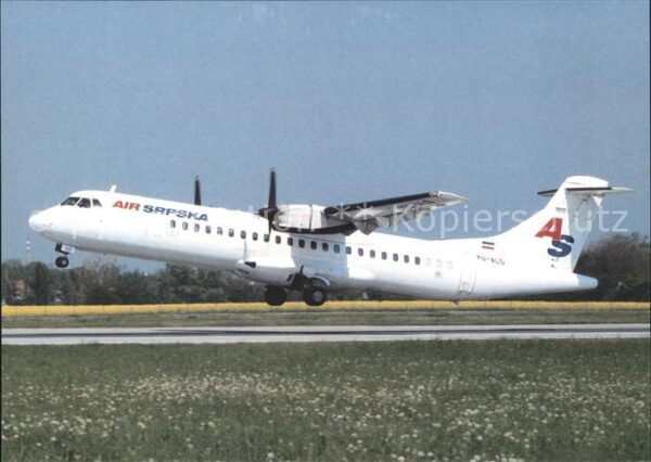 Flugzeuge Zivil Air Srpska Aerospatiale Alenia ATR72-20