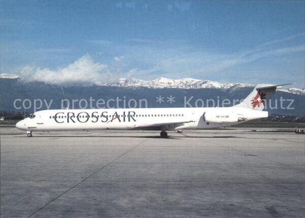 Flugzeuge Zivil Crossair MCD Douglas MD-83 HB-IUH cn 53