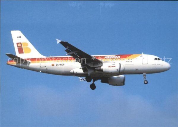 Flugzeuge Zivil Iberia Airbus Industrie A319-111 EC-HGR