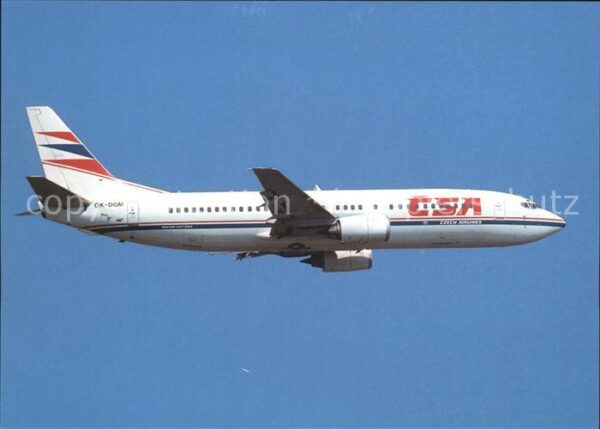 Flugzeuge Zivil TSA Boeing 737-45S OK-DGM cn 28473