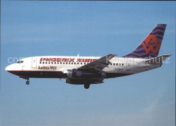 Flugzeuge Zivil America West Boeing 737-112 N708AW cn 1