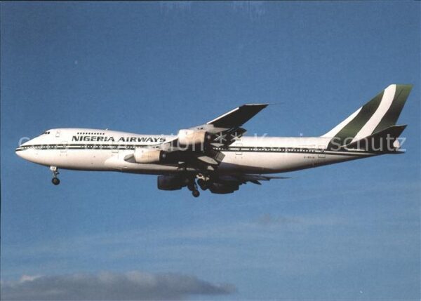 Flugzeuge Zivil Nigeria Airways Boeing 747-236B G-BDXB