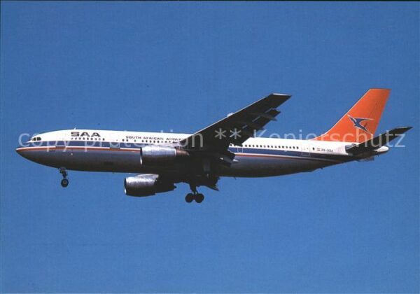Flugzeuge Zivil SAA South African Airways Airbus A.300B