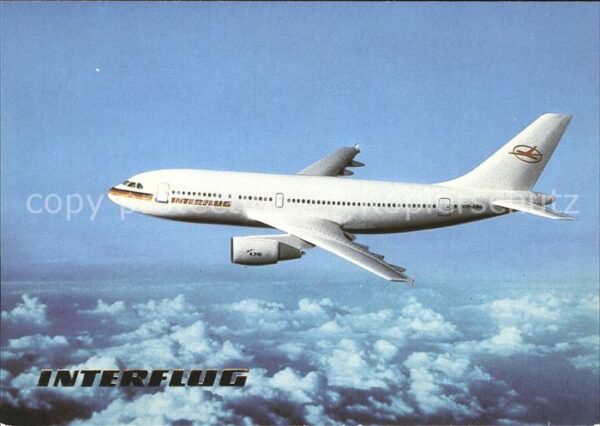 Flugzeuge Zivil Interflug A310/208