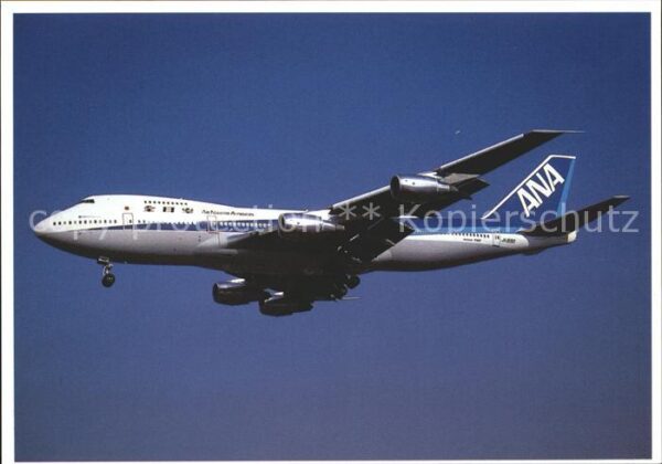 Flugzeuge Zivil All Nippon Airways Boeing 747-281B JA81