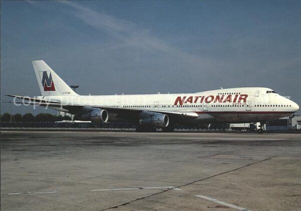 Flugzeuge Zivil C-FFUN Boeing 747-124 Nationair Canada