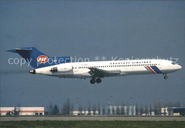 Flugzeuge Zivil Jugoslav Airlines Boeing 727-200YU-AKG