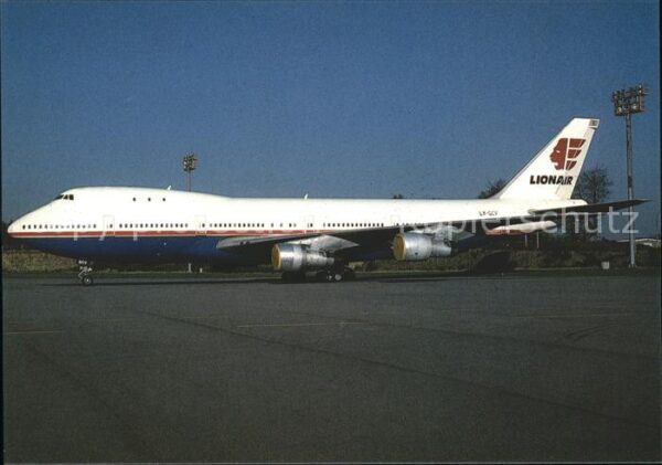 Flugzeuge Zivil Boeing 747-121 LX-GCV Lionair