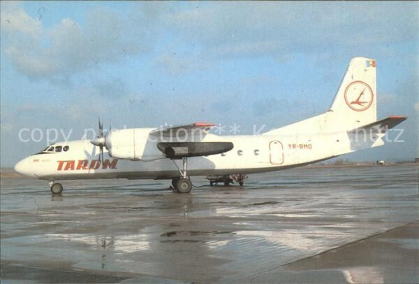 Flugzeuge Zivil Tarom Antonov AN-24RV YR-BMO