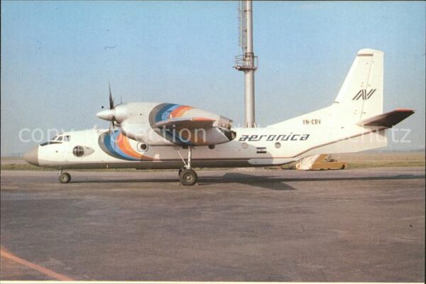 Flugzeuge Zivil Aeronica Antonov 32 YN-CBV