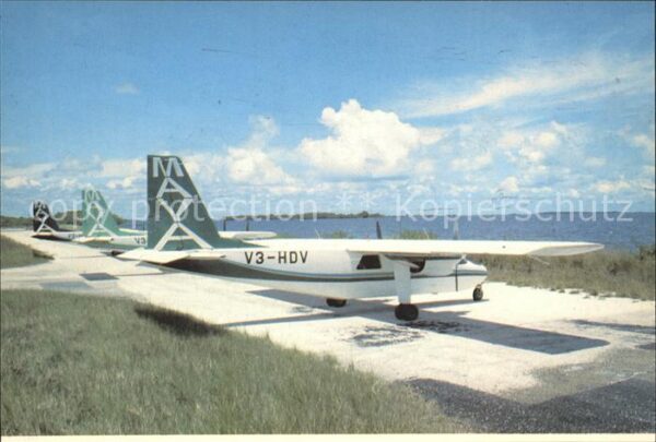 Flugzeuge Zivil Maya Airways Pilatus Britten Norman V3-