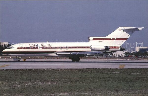 Flugzeuge Zivil US Air Shuttle Boeing 727-25 c/n 18272