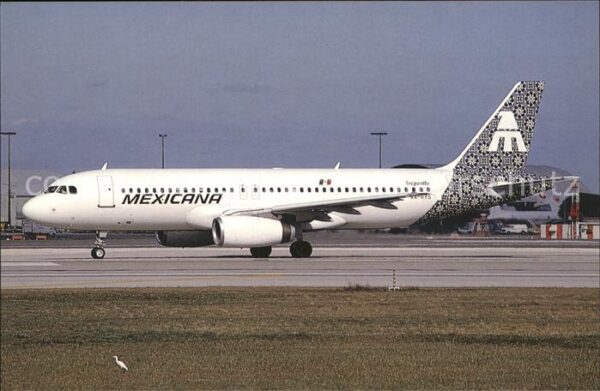 Flugzeuge Zivil Mexicana A320-231 c/n0260 XA-RYS