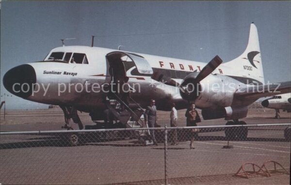 Flugzeuge Zivil Frontier Airlines CV-340 Sunliner Navaj