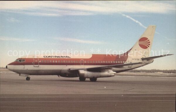 Flugzeuge Zivil Continental B-737 N7375F