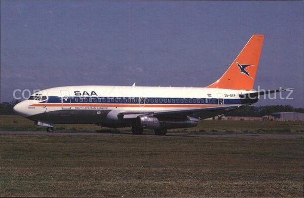 Flugzeuge Zivil SAA South African Airways Boeing 737-24