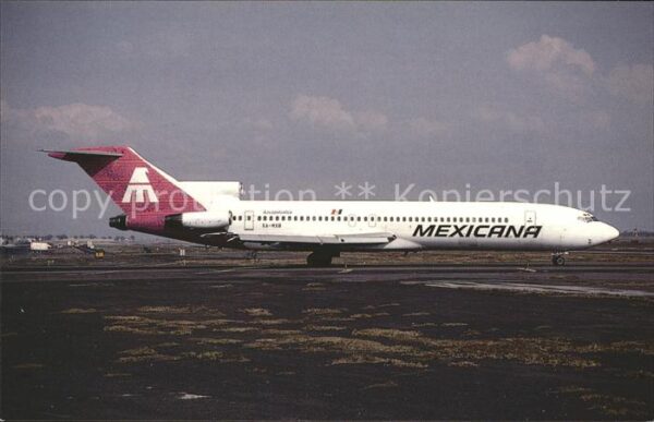 Flugzeuge Zivil Mexicana Boeing 727-264 c/n 22662 XA-MX
