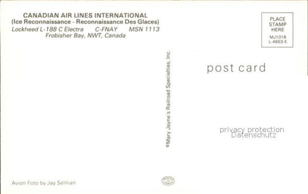 Flugzeuge Zivil Canadian Air Lines International Lockhe – Bild 2