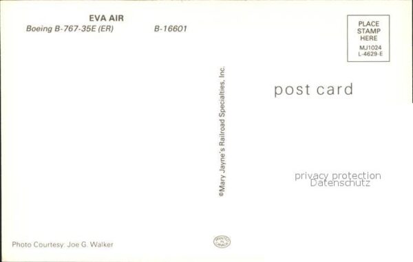 Flugzeuge Zivil EVA Air Boeing B-76-35E ER B-16601 – Bild 2