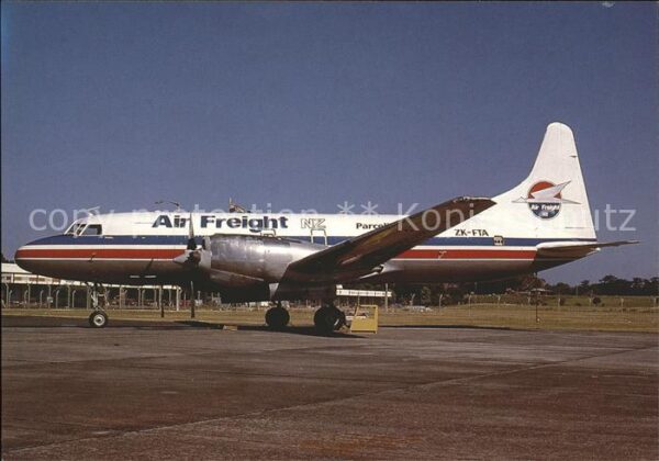 Flugzeuge Zivil Air Freight NZ Convair CV 580 ZK-FTA c/