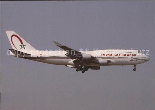 Flugzeuge Zivil Royal Air Maroc B-747-428 CN-RGA c/n 25