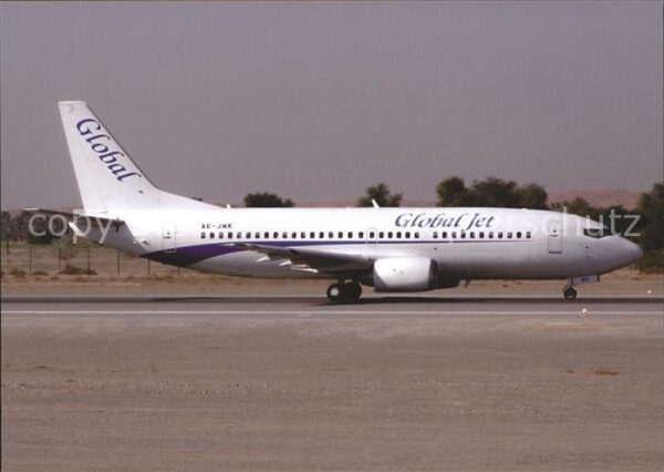 Flugzeuge Zivil Global Jet B-737-322 A6-JMK c/n 24674