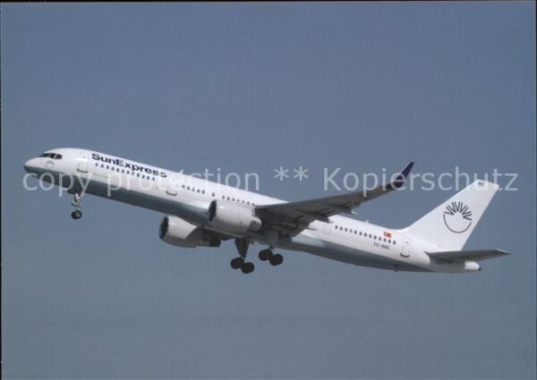 Flugzeuge Zivil Sun Express B-757-2QB w TC-SNC c/n 2627