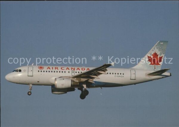Flugzeuge Zivil Air Canada A319-114 C-GAQX c/n 736