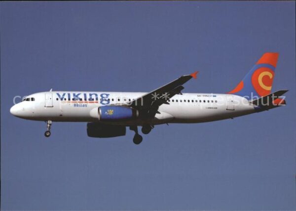 Flugzeuge Zivil Viking Hellas A320-231 SX-SMU c/n 414