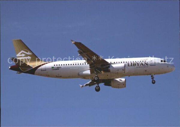 Flugzeuge Zivil Libyan Airlines A320-214 F-WWBX c/n 441