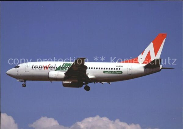 Flugzeuge Zivil Trawel Fly B-737-33A G-STRI c/n 25011