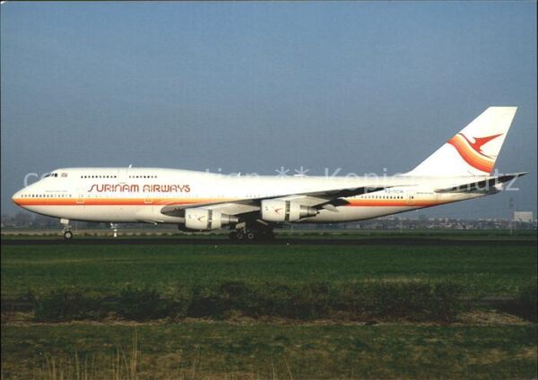 Flugzeuge Zivil Surinam Airways Boeing B747-306M PZ-TCM