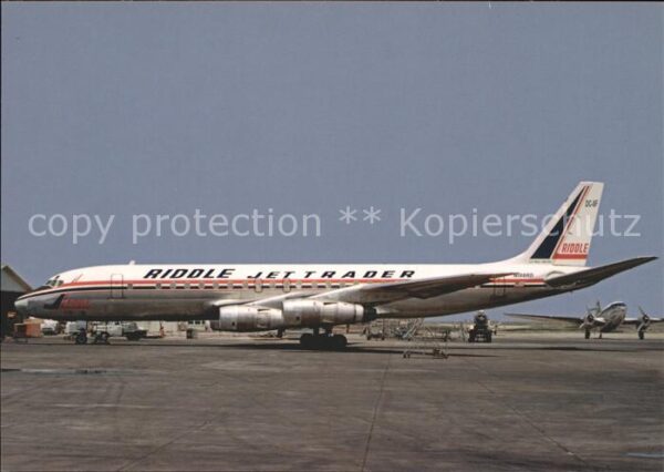 Flugzeuge Zivil Riddle Jet Trader DC.8.54F N108D c/n 45