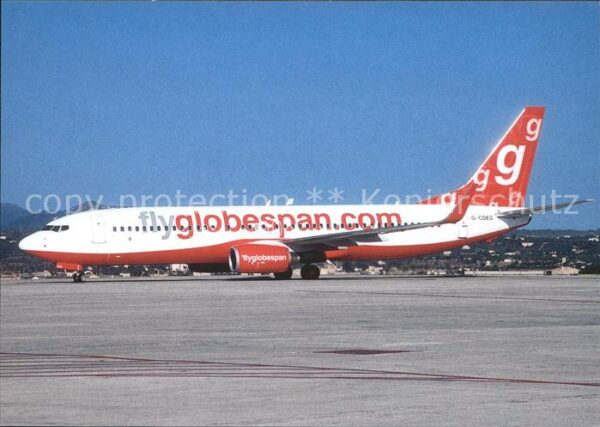 Flugzeuge Zivil Flyglobespan.com B-737-8BK Winglets G-C