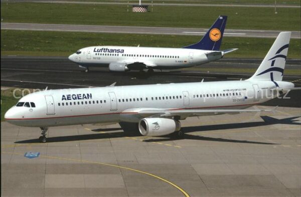 Flugzeuge Zivil Aegean A321-232 SX-DVO Cn3462