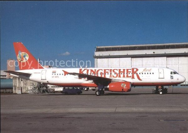 Flugzeuge Zivil Kingfisher Airlines Airbus 320-232 VT-K
