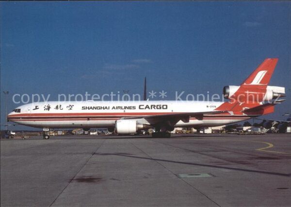 Flugzeuge Zivil Shanghai Airlines Cargo McDDouglas MD-1