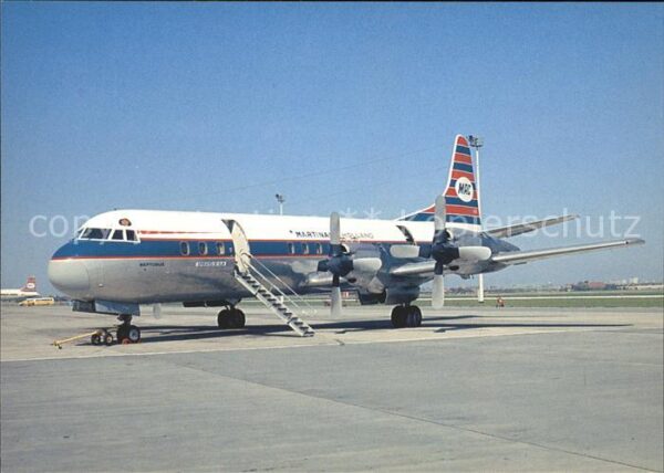 Flugzeuge Zivil Martinair Holland Lockheed L-188C Elect