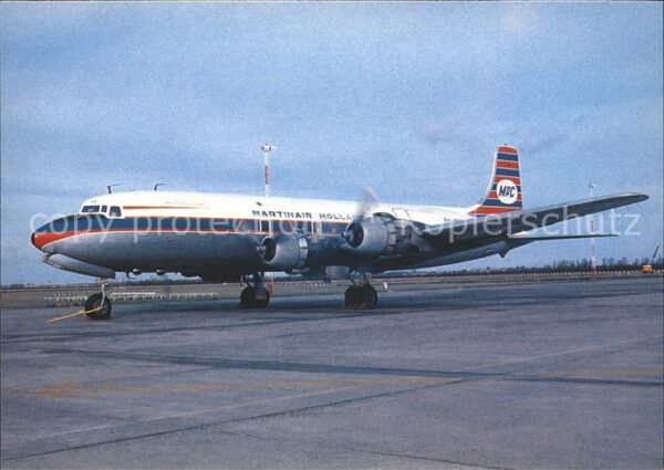Flugzeuge Zivil Martinair Holland Douglas DC-6A PH-MAM